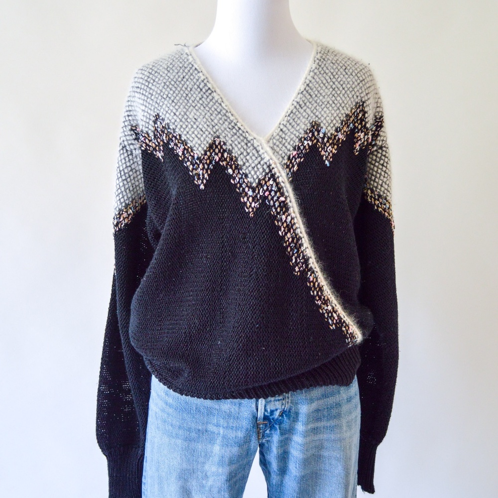 Vintage 80's Glam Sweater